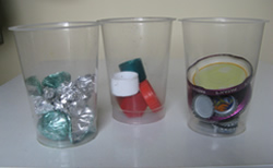 Recycling plastic bottle caps, metal bottle tops and jar lids, aluminium foil